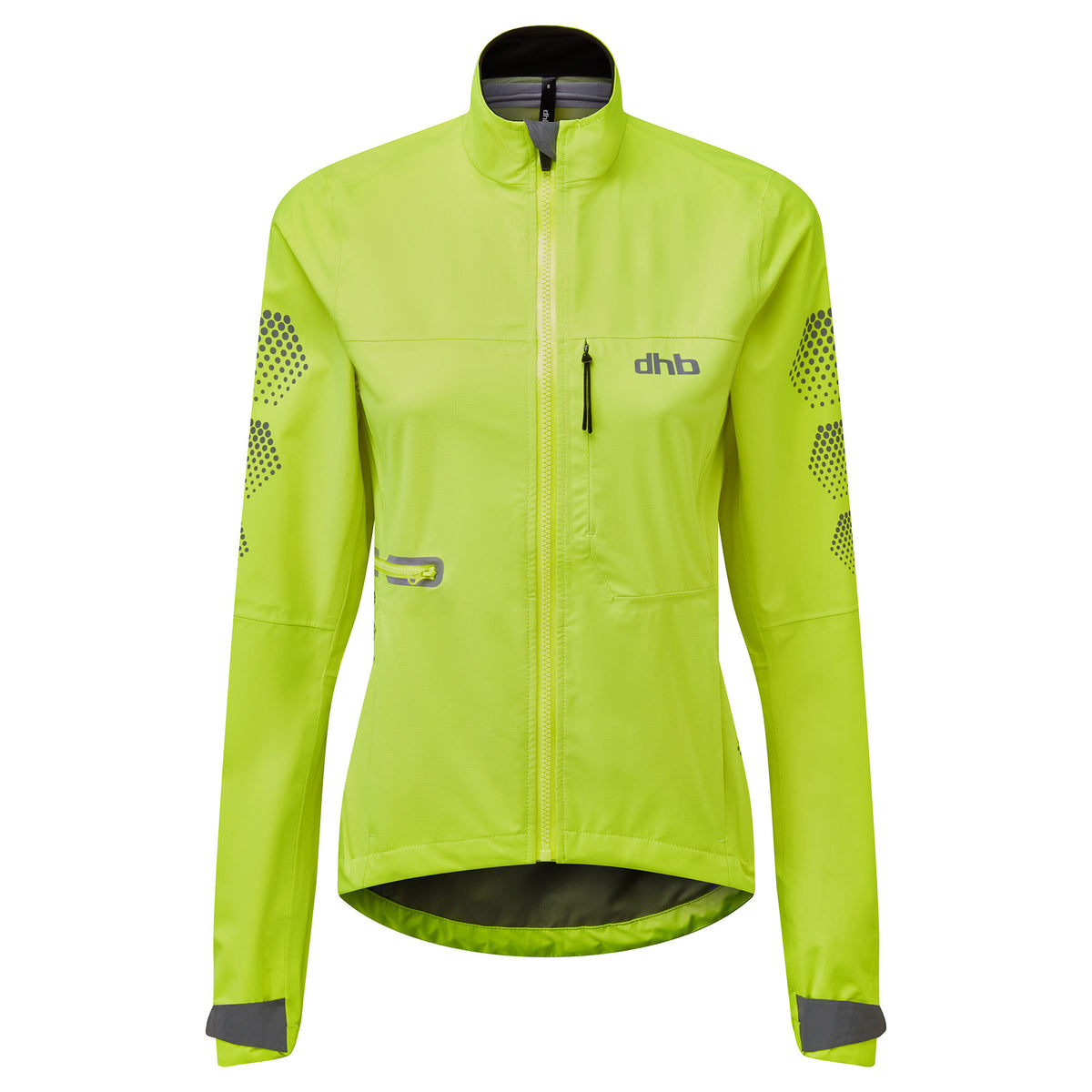 dhb FL Women s Reflective Waterproof Cycling Jacket dhb