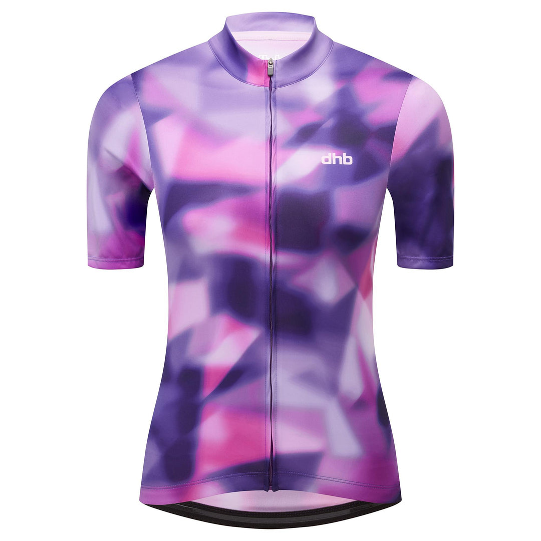 dhb Moda Women s Short Sleeve Cycling Jersey Viola dhb