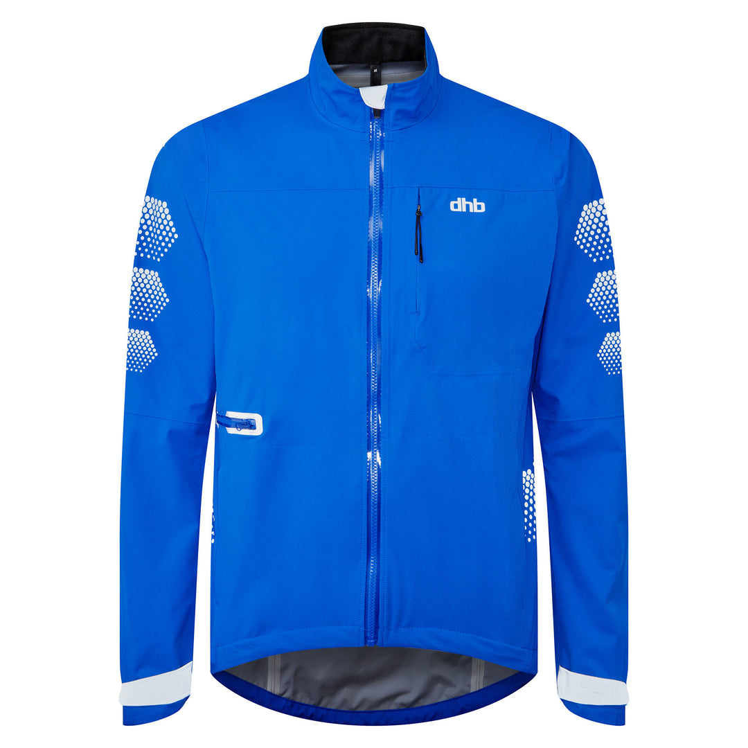 dhb FL Men s Reflective Waterproof Cycling Jacket dhb